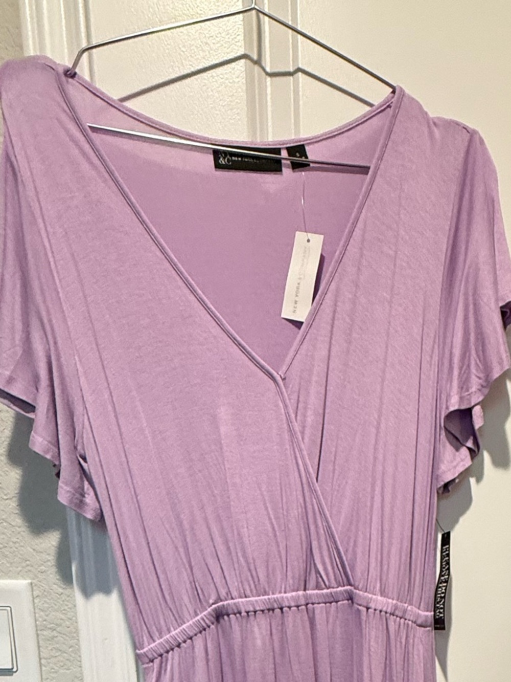 NY&C Lilac Maxi Dress